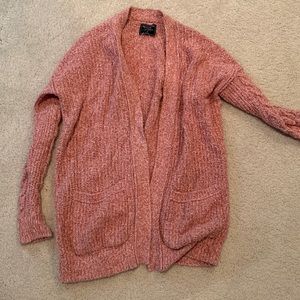 Medium A and F open front cardigan